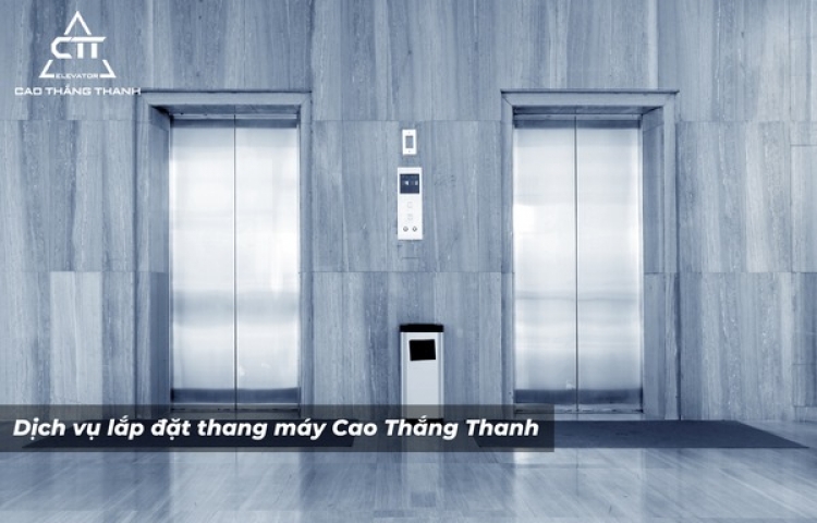 Các bộ phận cơ bản của một thang máy tại An Giang